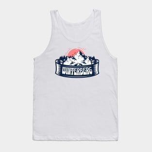 Winterberg Germany Mountain Sunset Tank Top